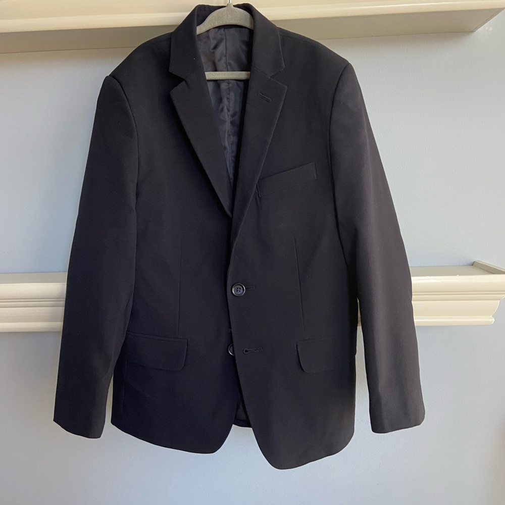 Calvin Klein Charcoal Kids Blazer